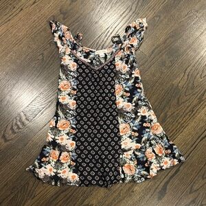 Floral Patterned Women's Dress